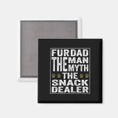 Der Vater der Mann, der Mythos der Snack-Händler Magnet (Vorderseite/Rückseite)