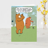 Der Vater der Sonnenbären und der Sohn des Golfens Karte (Gelbe Blume)