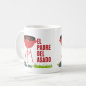 DER VATER DES ASADOS KAFFEETASSE (Vorderseite Links)
