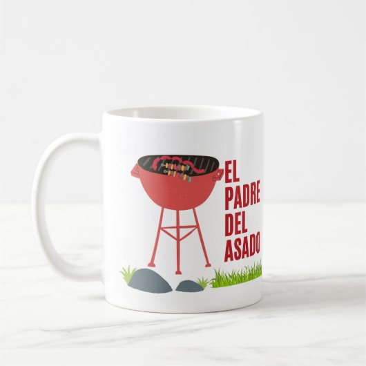 DER VATER DES ASADOS KAFFEETASSE (Links)