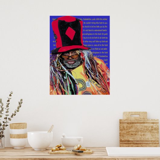 Der Vater des Funks Poster (Küche)