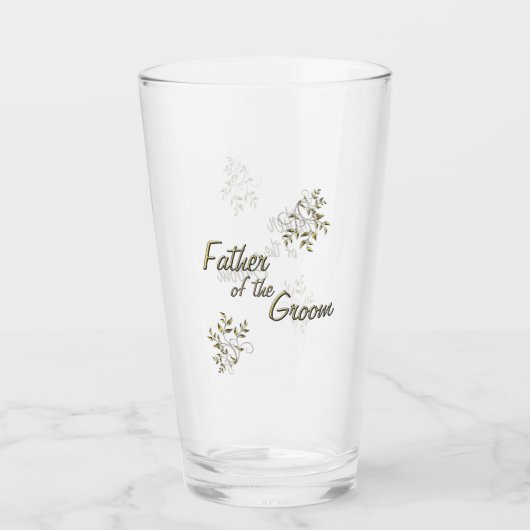 Der Vater des Groomglas Glas (Vorderseite)