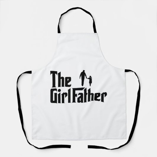 Der Vater des Mädchenvaters bei Girls Daddy Daught Schürze (Vorderseite)