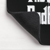 Der Vater des Rodvaters Funny Fishing Mousepad (Ecke)