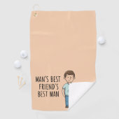 Der Vater des Vaters des besten Freundes des Golfhandtuch (Insitu)