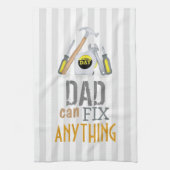 Der Vater des Vaters kann alles reparieren, was Sp Geschirrtuch (Vertikal)