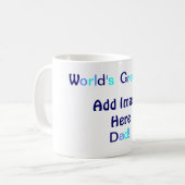 Der Vater-Gewohnheits-Tasse der Welt bestste Kaffeetasse (Vorderseite Links)