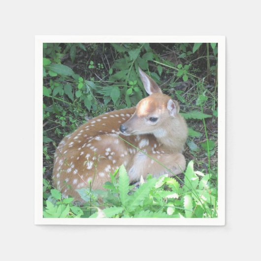 Der Vater im Waldbuch Napkin Serviette (Vorderseite)