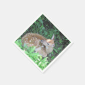 Der Vater im Waldbuch Napkin Serviette (Ecke)