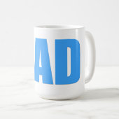 Der Vater-Kaffee-Tasse der Welt beste Kaffeetasse (VorderseiteRechts)