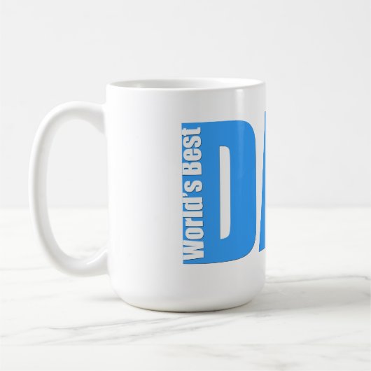 Der Vater-Kaffee-Tasse der Welt beste Kaffeetasse (Links)
