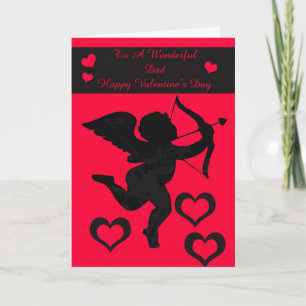 Der Vater-Karte des Valentines Feiertagskarte