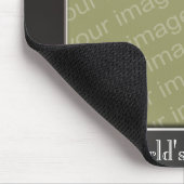 Der Vater-Metallblick-Foto-Rahmen Mousepad der (Ecke)