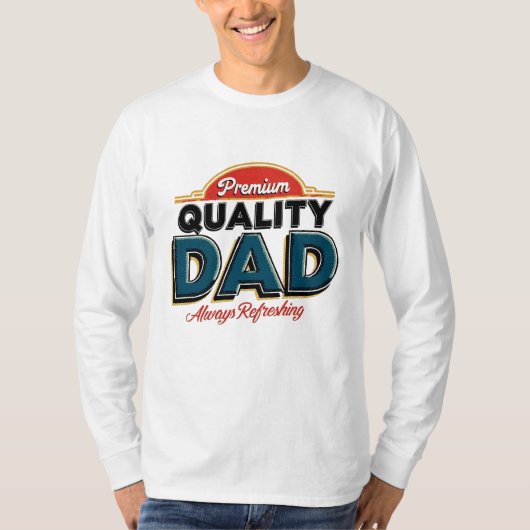 Der Vater Premium Quality des Vaters T-Shirt (Vorderseite)