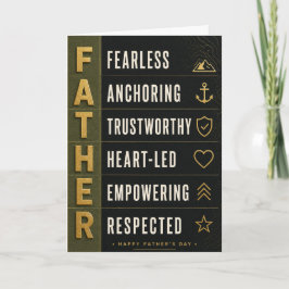 Der Vater Standard (Innen leer) Karte