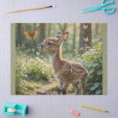 Der Vater und der Schmetterling Seidenpapier (Basteln)