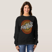 Der Vater wird bald Vater-Schwangerschaft Ankündig Sweatshirt (Vorne ganz)