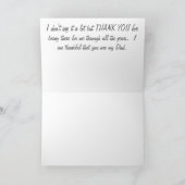 DER VATERTAG #1 KARTE (Innenseite)