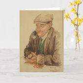 Der Vatertag eines Iren Karte (Gelbe Blume)