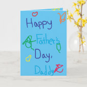 Der Vatertag: Entschuldigung Karte (Gelbe Blume)