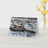 Der Vatertag - Funchal-Jachthafen, Madeira Karte (Gelbe Blume)