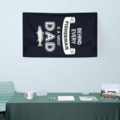 Der Vatertag große Vater-Party-Fahne fischend Banner (Messeveranstaltung)