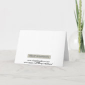 Der Vatertag Karte (Rückseite)