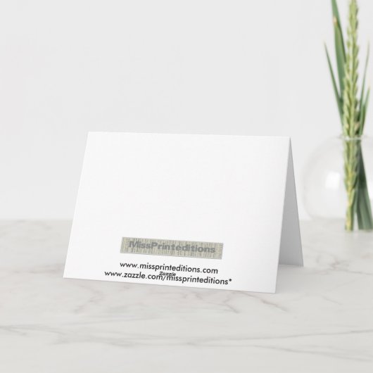 Der Vatertag Karte (Rückseite)