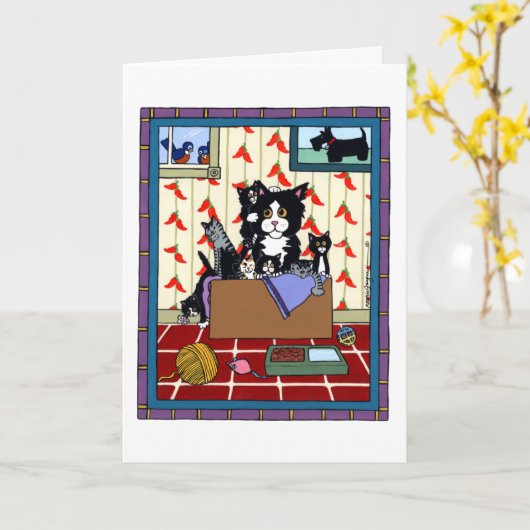 DER VATERTAG KARTE (Gelbe Blume)