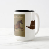 Der Vatertag Zweifarbige Tasse (VorderseiteRechts)