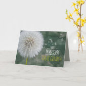 Der Vatertags-beste große Karte (Gelbe Blume)