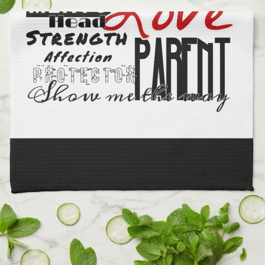 Der Vatertags-Geschirrtuch Geschirrtuch (Gefaltet)