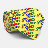 Der Vatertags-Hals-Krawatten Krawatte (Gerollt)