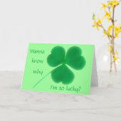 Der Vatertags-Iren-Vater Karte (Gelbe Blume)