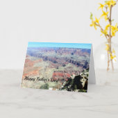 Der Vatertags-Karte Grand- Canyonglückliche Karte (Gelbe Blume)