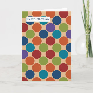 Der Vatertags-Karte Karte