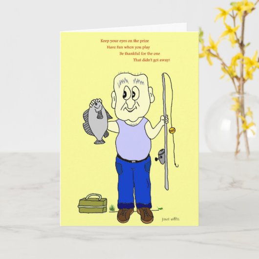 Der Vatertags-Karte Karte (Gelbe Blume)