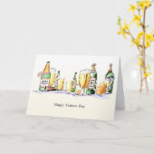 Der Vatertags-Karte Karte (Gelbe Blume)