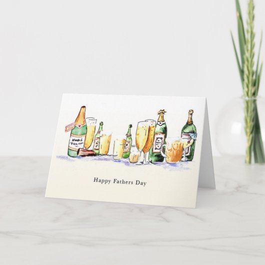 Der Vatertags-Karte Karte (Vorderseite)