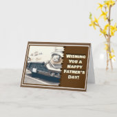 Der Vatertags-Karte Karte (Gelbe Blume)