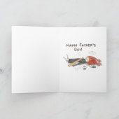 Der Vatertags-Karte Karte (Innenseite)