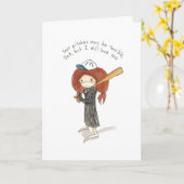 Der Vatertags-Karte Karte (Gelbe Blume)