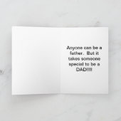 Der Vatertags-Karte Karte (Innenseite)