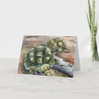 der Vatertags-Karte Schildkröte Freund-