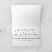 Der Vatertags-Karten-Fluss-Kabine Karte (Innenseite)