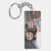 Der Vatertags-Schlüsselkette kundengebundenes Schlüsselanhänger (Vorderseite links)