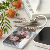 Der Vatertags-Schlüsselkette kundengebundenes Schlüsselanhänger (Vorderseite rechts)