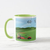 Der Vatertags-Tassen Golf spielendes Tasse (Links)
