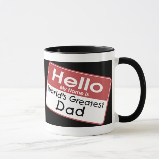 Der Vatertags-Tassen Tasse (Rechts)