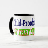 Der Vatertags-Tassen Tasse (Vorderseite Links)